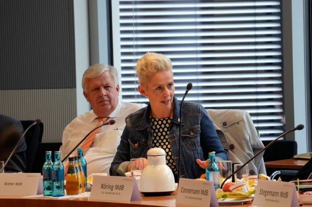 Aussprache Silvia Breher Arbeitsgruppe Ernährung und Landwirtschaft