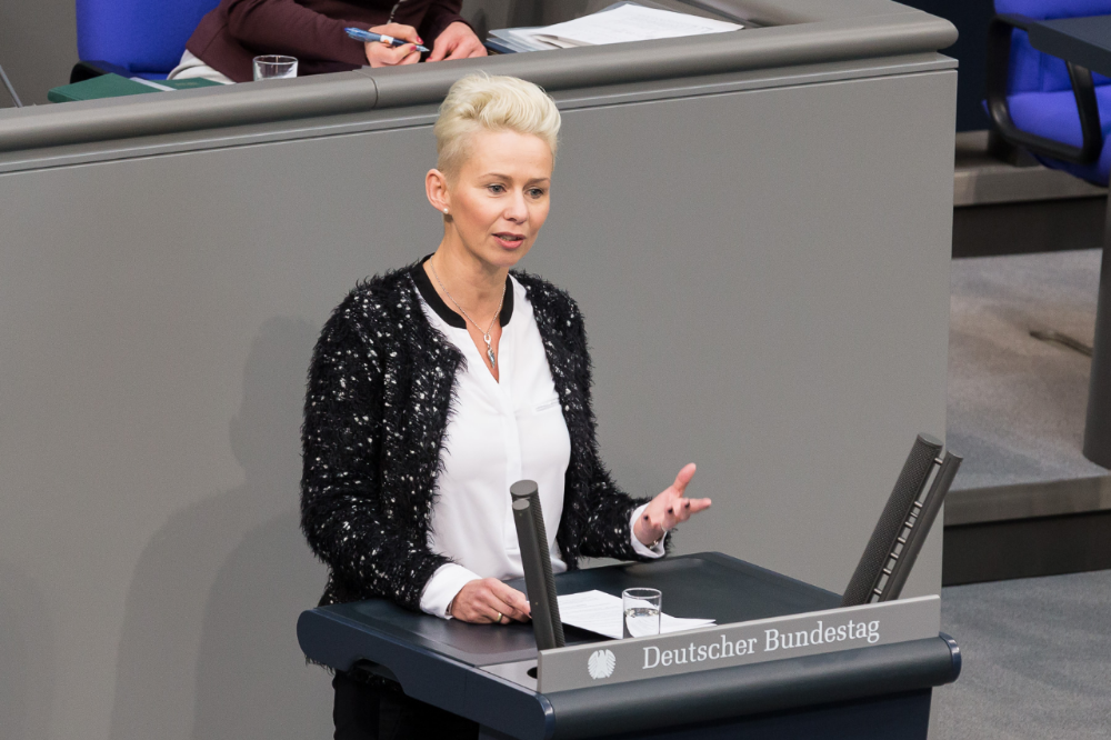 Silvia Brehers Bundestagsrede zum Weltfrauentag 2018 ©Daniel Rudolph