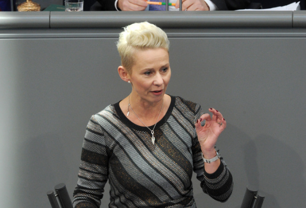 Silvia Brehers Bundestagsrede zum Thema Wolf ©Deutscher Bundestag Achim Mende