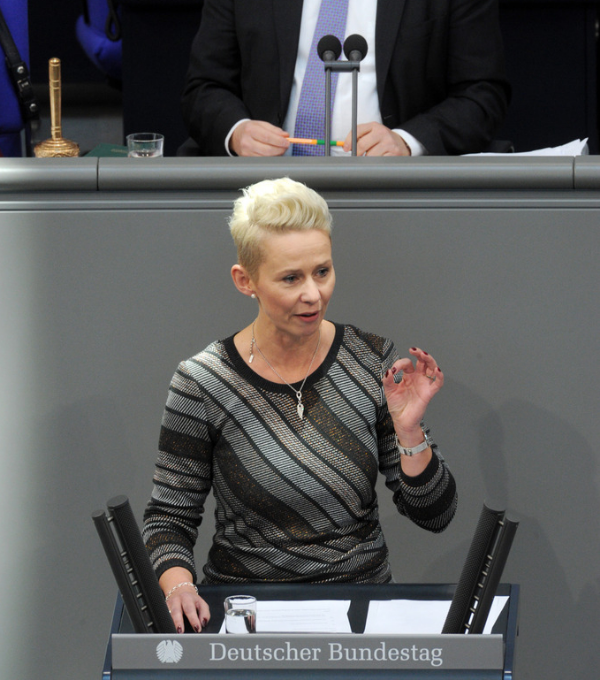 Silvia Brehers Bundestagsrede zum Thema Wolf ©Deutscher Bundestag Achim Mende